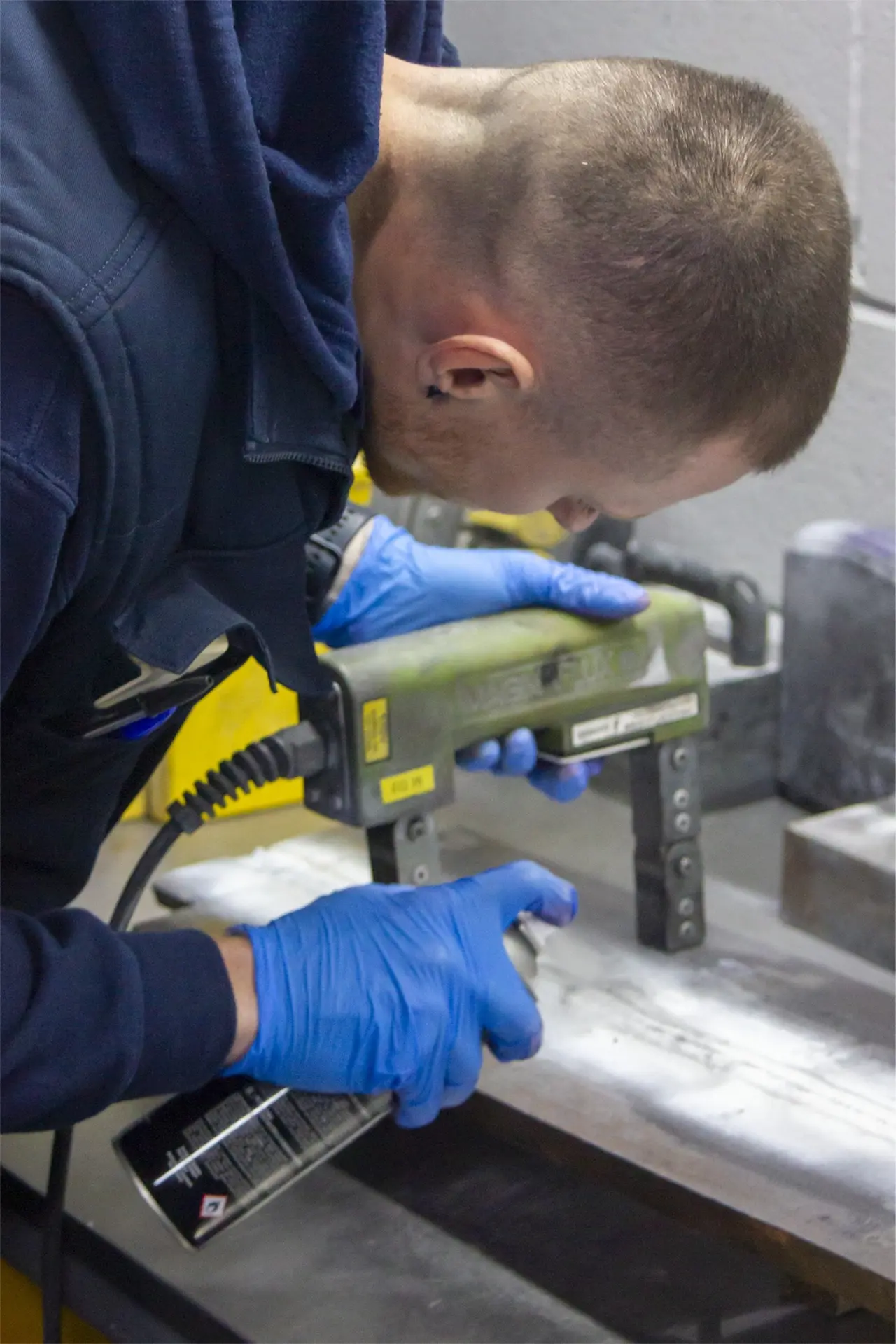 magnetic particle inspection
