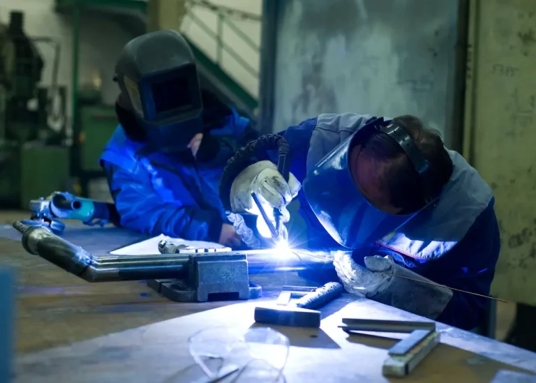two welders